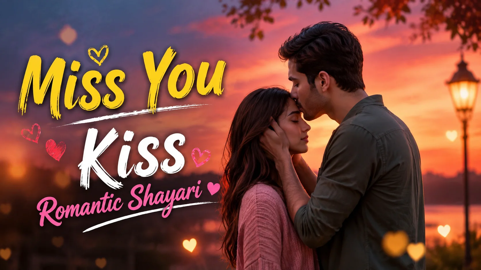 Kiss Romantic Shayari – Dil Ki Baat Jo Lafzon Mein Kahi Jaye